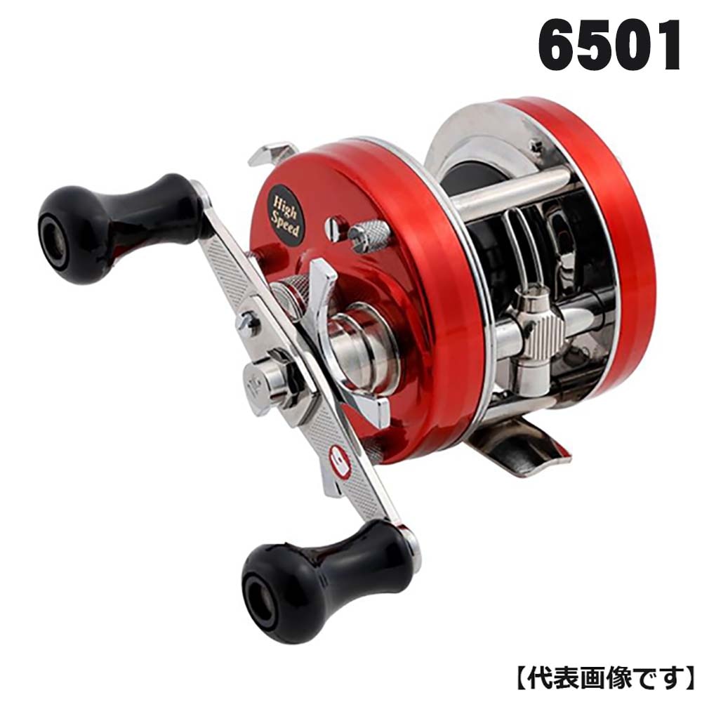 ABU アンバサダー 6501 FACTORY TUNED レッド