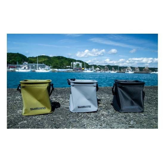 シマノ ポケッタブル水汲みバッカン BK-002X カーキ通販｜釣具通販 い