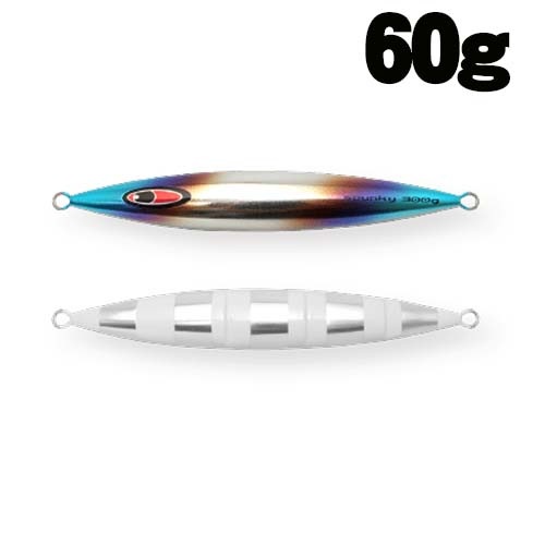 シーフロアコントロール スパンキー 60g チタンゼブラグロー