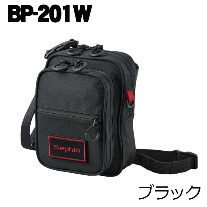 【通常から20%OFF】シマノ セフィア ランガンポーチ BP-201W ブラック