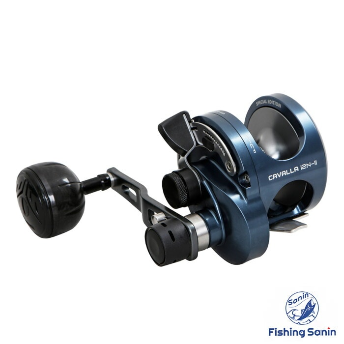 オクマ カバラ ミッドナイトブルー CAV-5IISE-MB (ベイトリール 右ハンドル 40周年記念モデル) / Okuma Cavalla Midnight Blue CAV-5IISE-MB Lever Drag Reel Right Hand 40th Anniversary Edition
