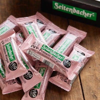 ƥХå ץƥС ȥ٥꡼ 12 Seitenbacher Protein Bar Strawberry