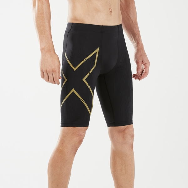 2XU ���˥� ����ץ�å���� �ϡ��ե����� MCS��󥳥�ץ��硼�� MA5331B ��� BLK/GRF
