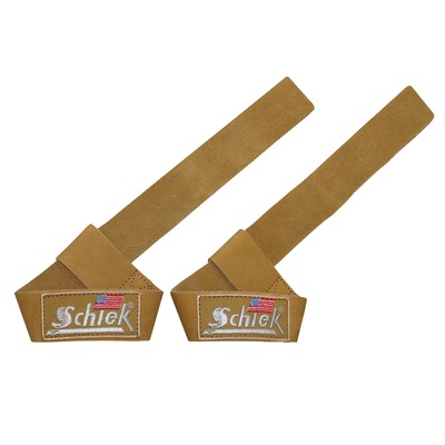 Schiek シーク 筋トレ リストラップ レザーリフティングストラップ