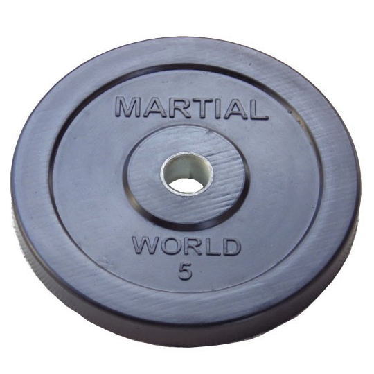 マーシャルワールドジャパン ラバープレート穴径28mm 5.0kg RP5000
