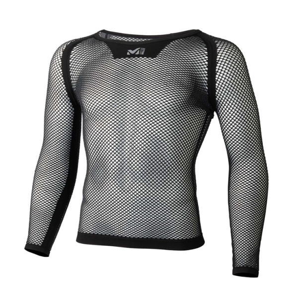Millet ミレー ドライナミック メッシュ 3/4スリーブ ランニング用