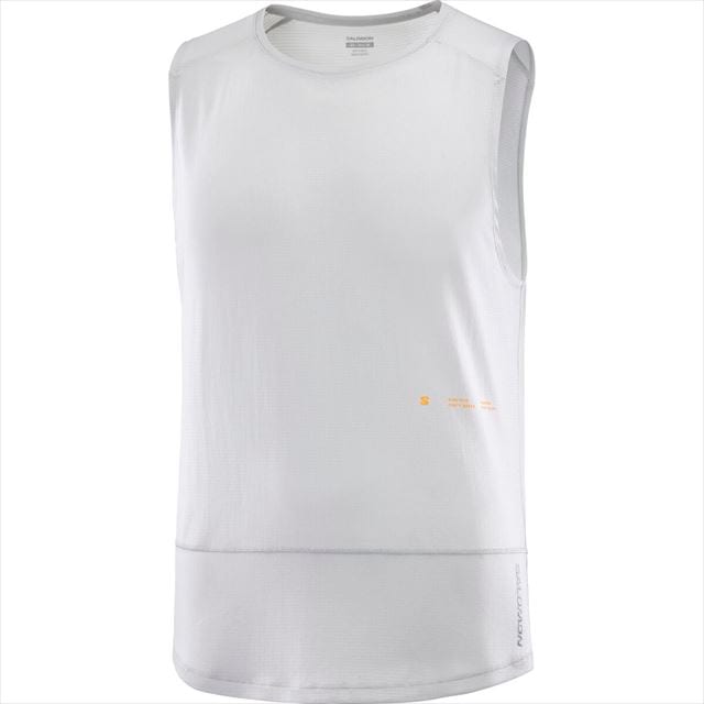 サロモン クロスラン ノースリーブ Tシャツ セット ランニング トレラン M SALOMON サロモン タンクトップTシャツ CROSS RUN TANK GFX M