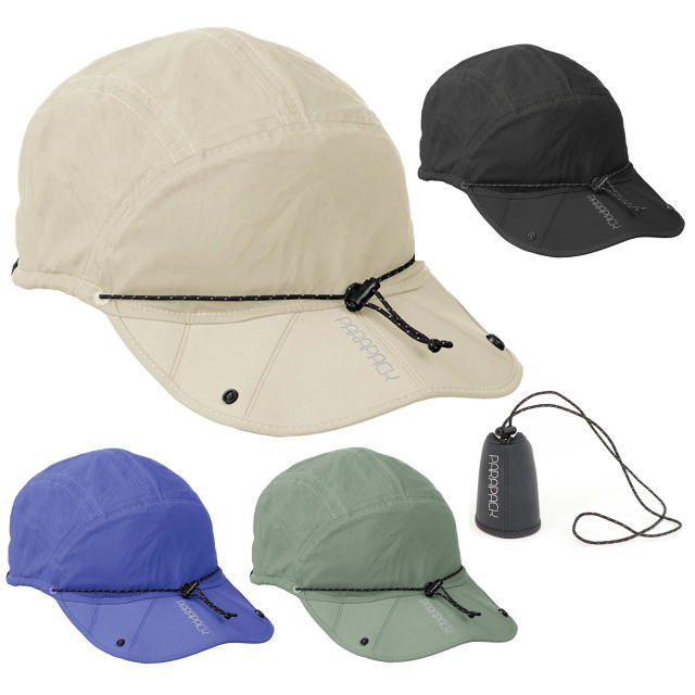 帽子 peate peaterecords cap PARAPACK パラパック 折りたたみキャップ P-CAP PCAP-OG ピーキャップ