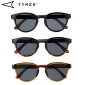 TYMER タイマー スポーツ ランニング サングラス ELIOT エリオット TY100 Matt Black 偏光グレーレンズ 偏光レンズ 防滑性 フィット ずれにくい 頑丈 5枚丁番 トレイルラ