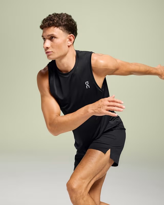 On オン ランニング タンクトップ Tシャツ Core Tank 1 M Black