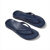 ARCHIES アーチーズ アーチサポートトングサンダル ネイビー リカバリーサンダル ビーサン ビーチサンダル フリップフロップ flip flops 鼻緒 アーチサポート 薄底 土踏まずサポート 