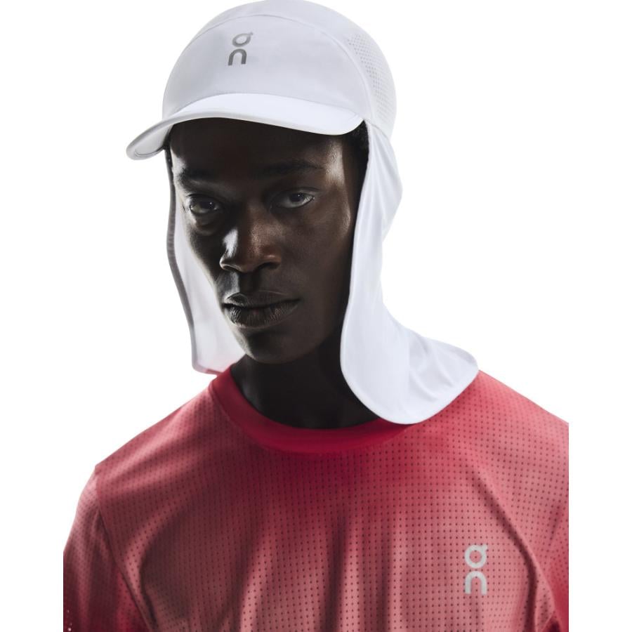 On オン ランニングキャップ Solar Cap 1 U White 2UF10140069ソーラー