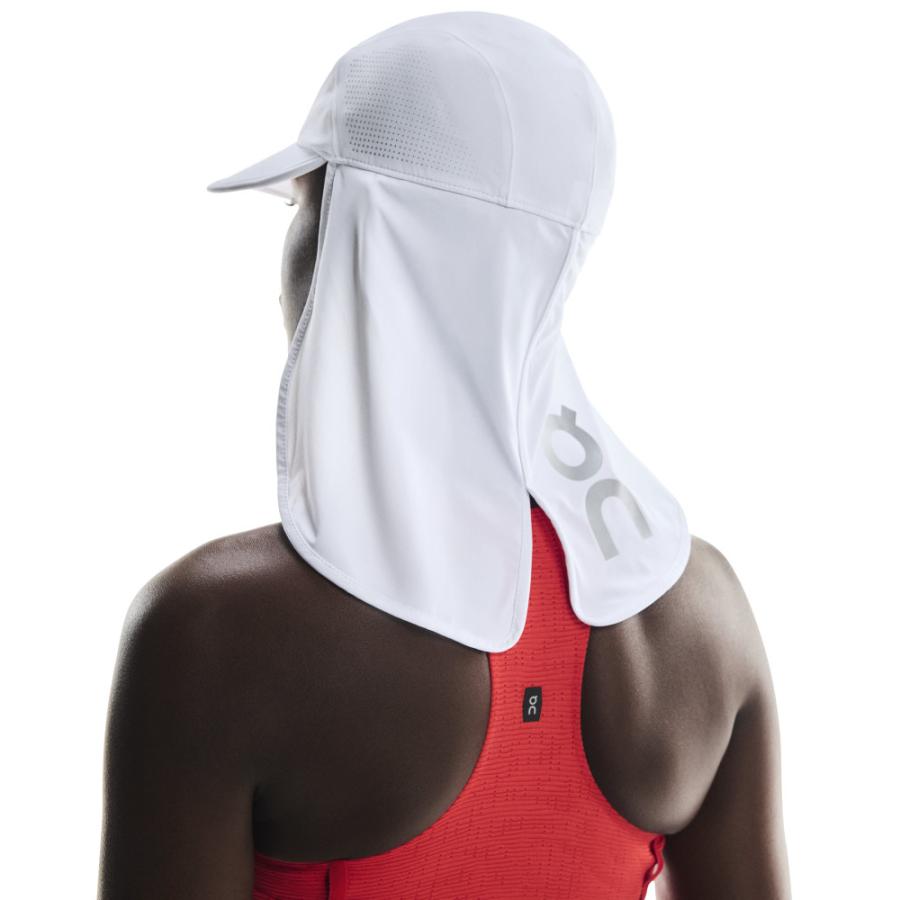 On オン ランニングキャップ Solar Cap 1 U White 2UF10140069ソーラー