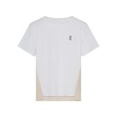 On オン ランニング 半袖Tシャツ Performance-T 3 W White/Silver 1WE10312993 ウイメンズ レディース パフィーマンス-T 超軽量 吸汗速乾 通気性 レース