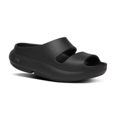 OOFOS ウーフォス リカバリーサンダル OOyea Black ブラック 厚底 衝撃吸収 クッション シャワーサンダル スポーツサンダル メンズ レディース ユニセックス ランニング マラソン ヨ