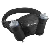 SALOMON サロモン ウエストバッグ CROSS BELT 2 BOTTLES LC2379400 BLACK トレイルランニング クロスベルト ウエストポーチ ランニングベルト トレラン トレイ