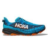 HOKA ONE ONE ホカ オネオネ M SPEEDGOAT 6 1147791 SKY/BLACK メンズ スピードゴート6 幅D 厚底 トレイルランニングシューズ トレラン ハイキング トレッ