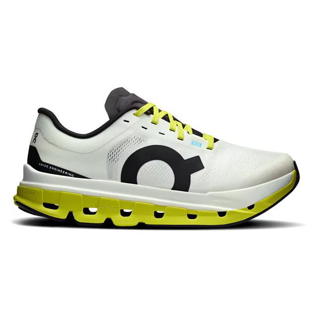 On オン ランニングシューズ Cloudflow 5 M White/Lime 3MF10112929