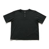 Bring ブリング BW0107 WUNDERWEAR IMMERSION Henry Neck T-shirt ブラック ワンダーウェア イマージョン ヘンリーネックTシャツ ショートスリーブ 半