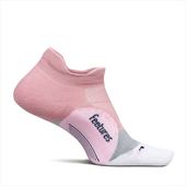 Feetures フィーチャーズ ランニングソックス ELITE LIGHT CUSHION NO SHOW TAB PinkOrchard エリート ライトクッション ノーショータブ 中厚 軽量 靴