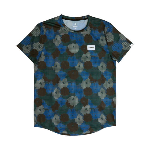 SAYSKY セイスカイ ランニングTシャツ OMRSS31c1046 Flower Combat T