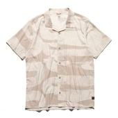 Run Amok ラン・アモック 半袖開襟シャツ BLESS UP TRAIL RW600-FSS メンズ FOSSIL メンズ ロアークリバイバル ROARK Revival ブレスアップ トレイル