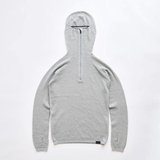 Bring ブリング WUNDERWEAR Half Zip Hoodie BW0505 ライトグレー