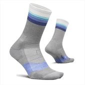 Feetures フィーチャーズ ランニングソックス MERINO10 MAX CUSHION MINI CREW LuminousGray メリノ10 マックスクッション ミニクルー メリノウール 