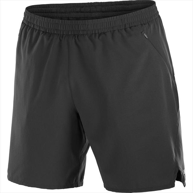 SALOMON サロモン SHAKEout Core 2in1 Shorts 7'' M DEEP BLACK メンズ