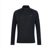 KIPRUN(���ץ��) ���˥� ĹµT����� 1/2 ZIP LS DRY 500 8902771 ��� BLACK 1/2���å� �ϡ��ե��å� �ϡ��եե����ʡ� LS �ɥ饤 500 ���� �졼�� �ޥ饽�� �ȥ��� �ȥ쥤����˥� ���󥰥��꡼�� Ʃ���� �ۼ�®���� �̵���