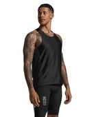 2XU �ġ������ॺ�桼 ���󥯥ȥå� ���˥󥰥���� 2XU Light Speed React Singlet MR7375A ��� BLK/BRF �饤�ȥ��ԡ��� �ꥢ���� ���󥰥�å� �Ρ����꡼�� ���˥� �ޥ饽�� �ȥ쥤����˥� �ȥ��� �졼�� Ķ���� �۴�®�� �̵���