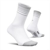 Feetures �ե������㡼�� Elite Light Cushion Reflevtive Mini Crew WhiteFlash ���˥󥰥��å��� ���꡼�� �饤�ȥ��å���� ��ե쥯�ƥ��� �ߥ˥��롼 �Ƶ�ȿ�� �ʥ��ȥ�� ���� ­΢���ݡ��� �ȥ쥤����˥� �ȥ��� �ޥ饽�� �ɥ饤