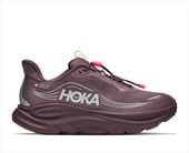HOKA �ۥ� W CLIFTON 11 GTX 1176575 SMOKY QUARTZ/DEEP MAUVE ��ǥ����� ������� ����եȥ�11 �ɿ�Ʃ�� �����ƥå��� GORE-TEX �쥤�󥷥塼�� ��ŷ ��EE 2E �磻�� ���� ���� ���˥󥰥��塼�� �ޥ饽�� ���祮�� ���ˡ����� ���������� ��������