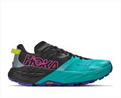 HOKA �ۥ� W SPEEDGOAT 7 1171929 BLACK/ELECTRIC AQUA ��ǥ����� ������� ���ԡ��ɥ�����7 ��B ���� �ȥ쥤����˥󥰥��塼�� �ȥ��� �ϥ����� �ȥ�å��� �л� ���ˡ����� �� ���å���� ���������� ���� �ڤ� ��������