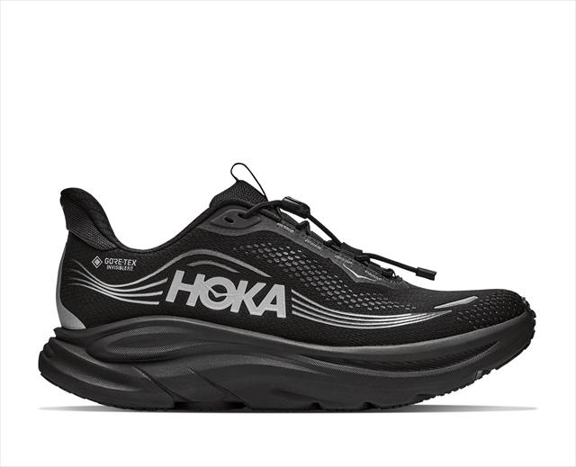HOKA ホカ M CLIFTON 11 GTX 1176574 BLACK/BLACK メンズ クリフトン11