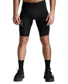 2XU �ġ������ॺ�桼 �ϡ��ե����� Light Speed React Compresshion Shorts MA7050B ��� BLK/WRF Black/White Reflective �֥�å� �� �饤�ȥ��ԡ��� �ꥢ���� ����ץ�å���󥷥硼�� MCS������� �졼�� ���˥� �ޥ饽�� �ȥ쥤����˥� �ȥ���