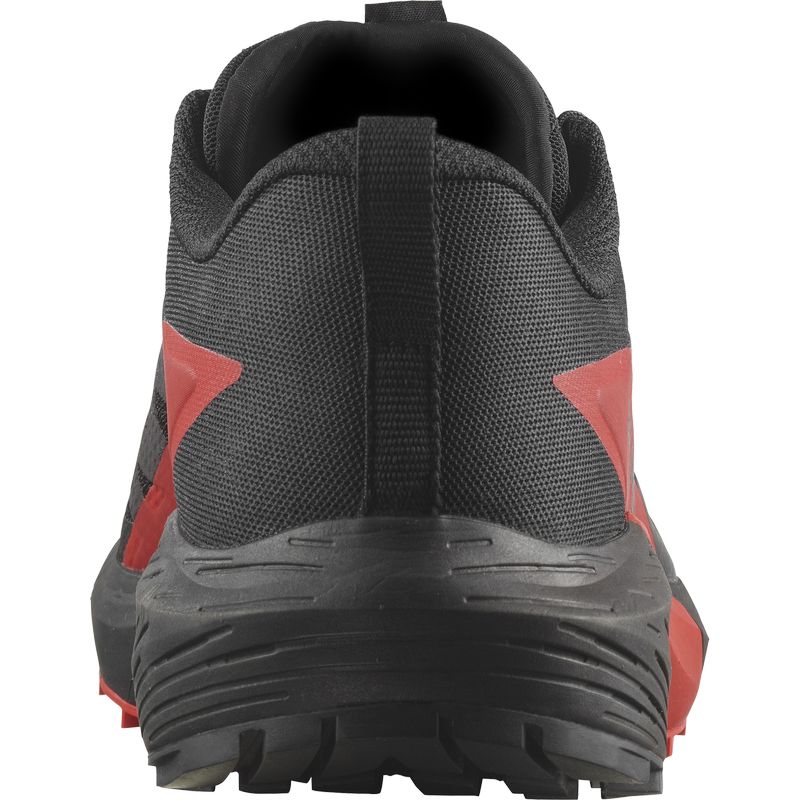 SALOMON ������� �ȥ쥤����˥󥰥��塼�� SENSE RIDE 5 Black/Red L47214300 ���󥹥饤��5 ��� �ȥ��󥷥塼�� �ȥ쥤�륷�塼�� �����ȥɥ����塼�� �ϥ����� ���л� �ȥ�å���