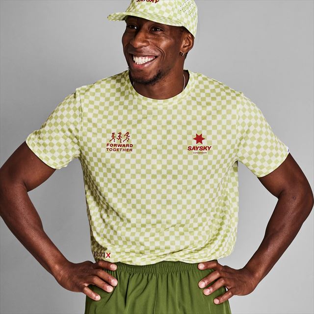 SAYSKY  ˥T NMRSS31c1034 Checker Combat T-shirt Green Aop  ȾµT 쥮顼եå åХå ۴® ̵ Ķ ٥Ĥ ˥ ޥ饽 祮 ȥ쥤˥ ȥ