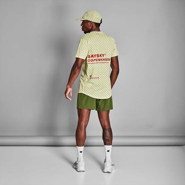 SAYSKY  ˥T NMRSS31c1034 Checker Combat T-shirt Green Aop  ȾµT 쥮顼եå åХå ۴® ̵ Ķ ٥Ĥ ˥ ޥ饽 祮 ȥ쥤˥ ȥ