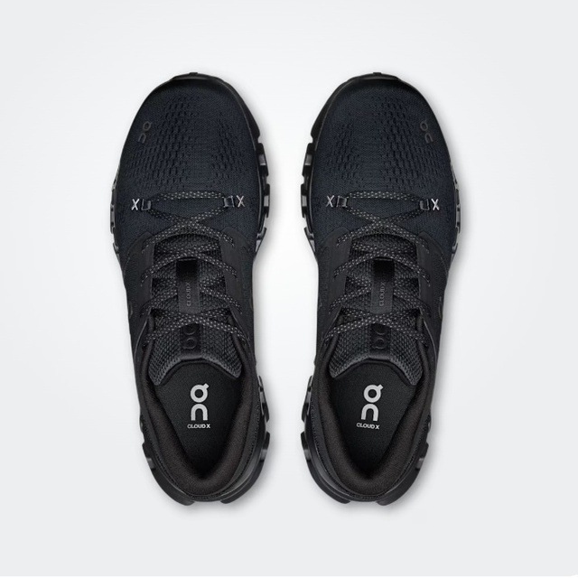 ON ���� Cloud X 5 Black/Black Men 3MG30081043 ��� ���饦�ɥ��å���5 ���ˡ����� �������� ���å���� ���� �ȥ졼�˥� �ե��åȥͥ����� ���������� ������� �ޥ饽�� ���祮��
