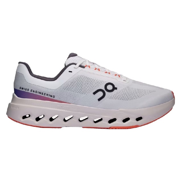 ON ���� ���饦�ɥ����ե����ͥ����� Cloudsurfer Next Wide ��� 3ME30190256 White/Flame ���� ���å���� ������ ��󥷥塼 ���ˡ����� �ޥ饽�� û��Υ��� ���ԡ��� ���󥿡��Х� �ȥ졼�˥� Ĺ��Υ���ǥ��꡼
