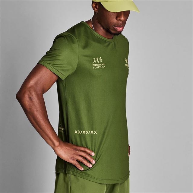 SAYSKY ���������� ���˥�T����� NMRSS31c313 Statement Combat T-shirt Green ��� ȾµT����� �쥮��顼�ե��å� ���ơ��ȥ��ȥ���Хå� �۴�®�� �̵��� Ķ���� �٥��Ĥ����� ���˥� �ޥ饽�� ���祮�� �ȥ쥤����˥� �ȥ���