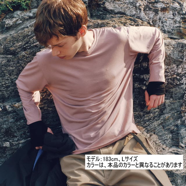 Bring �֥�� BW0108 WUNDERWEAR IMMERSION Long Sleeve T-shirt �֥�å� ������������ ���ޡ������ ���󥰥��꡼��T����� Ĺµ ���Υ�����51% �л� �ȥ�å��� �����ȥɥ��ȥ쥤����˥� �ȥ��󥣡��� ��˥��å���