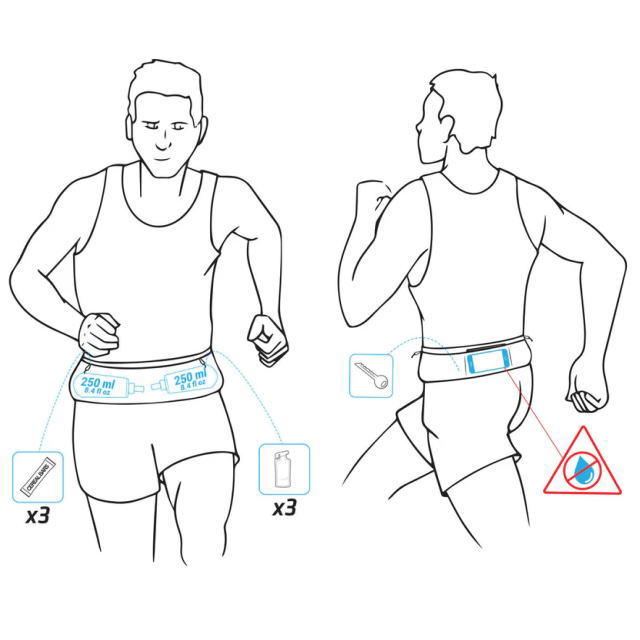 KIPRUN(���ץ��) ���˥󥰥٥�� ROAD BELT 8645720 ��˥��å��� BLACK �����ɥ٥�� �ȥ쥤����˥� �ȥ��� �������ȥХå� �������ȥݡ��� �ޥ饽�� ���祮�� ���������� �ȥ�٥� �����ȥɥ�