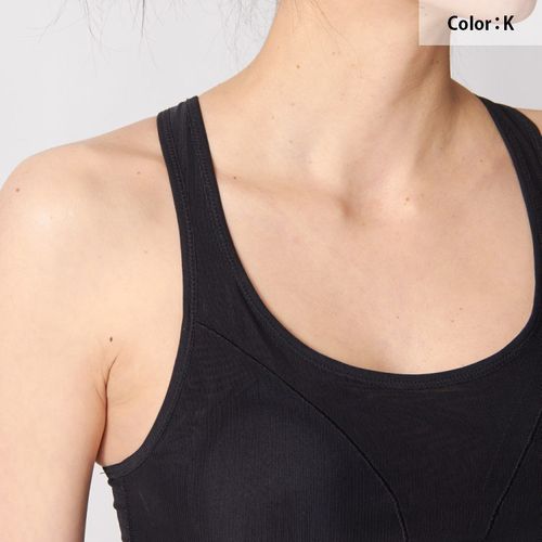 ������ɥ����� Goldwin C3fit ���˥� �������٥�ȥ��ݡ��ĥ֥� Air Vent Sports Bra 3FW88100 ��ǥ����� �֥�å�