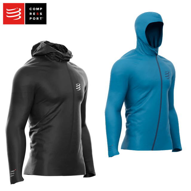 Compressport ץ쥹ݡ Hurricane Waterproof 10/10 Jacket  AM00009B ϥꥱ ץ롼 10/10 㥱å ɿƩ 쥤󥸥㥱å ȥ쥤른㥱å 籩 ȥ쥤˥ ȥ ȥɥ л ȥå ȥå Ķ 