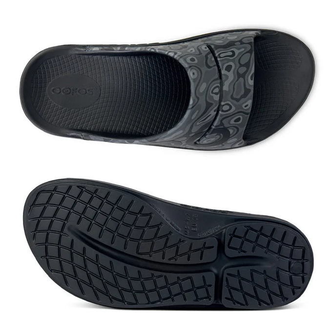 OOFOS �����ե��� �ꥫ�Х꡼������� OOahh Sport �������� ���ݡ��� 5020040 Black Water Camo �׷�ۼ� ���å���� ����������� ���ݡ��ĥ������ ��� ��ǥ����� ��˥��å��� ���˥� �ޥ饽�� �襬 ���ݡ��� �ӡ����� �ӡ���������� ���饤��