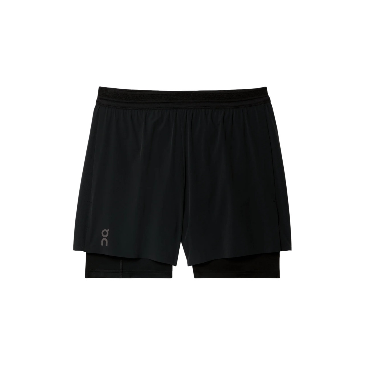ON ���� 5'' Performance 2/1 Shorts M Men BLACK ��� �ϡ��եѥ�� 5" Performance 2/1 Shorts ��� �ȥ쥤����˥� ���˥� �����ȥɥ� �ȥ��� �ޥ饽�� ���祮�� ����ʡ�������
