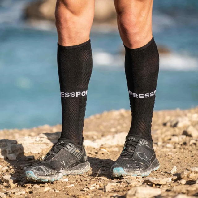 Compressport ץ쥹ݡ Full Socks Run SU00004B ֥å ե륽å  ˥å  ǥ ϥå ե󥰥 尵 ץå󥽥å ޥ饽  ˥ ȥ쥤˥ ȥ