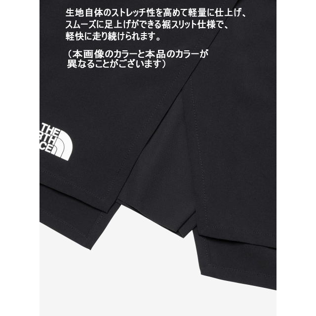 THE NORTH FACE ���Ρ����ե����� ���˥󥰥��硼�� Enduris Racing Skirt NBW62481 ��ǥ����� �֥�å� �ϡ��եѥ�� ����ǥ�ꥹ�졼���󥰥������� ��������6�ݥ��å� �ȥ��� �ȥ쥤����˥� �ޥ饽�� ���˥� ���祮�� �۴�®�� ���ȥ�å� ���� û�ѥ�